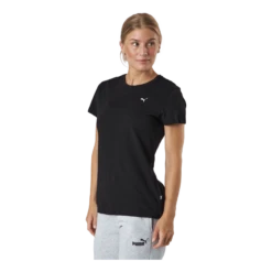 Ess Small Logo Tee Puma Black-cat