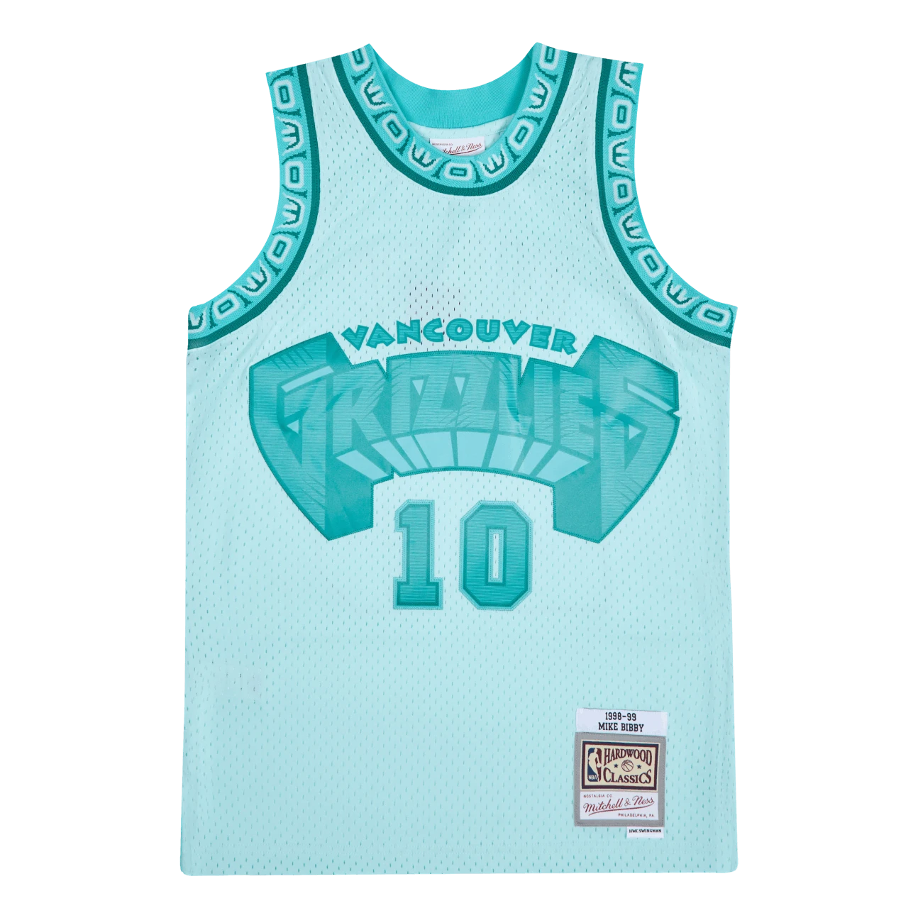 Mitchell & Ness Grizzlies Space Knit Swingman Jersey - Mike Bibby 3 Mitchell & Ness Grizzlies Space Knit Swingman Jersey - Mike Bibby