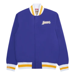 Mitchell & Ness Lakers 75th Anniversary Warm Up Jacket