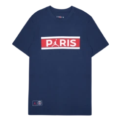 Jordan X PSG Wordmark Tee Midnight