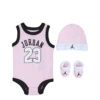 Kids Jordan 23 Jersey + Hat + Booties Set (6-12MOS) 1 Kids Jordan 23 Jersey + Hat + Booties Set (6-12MOS) -SoleStory Butik 60592 23 001