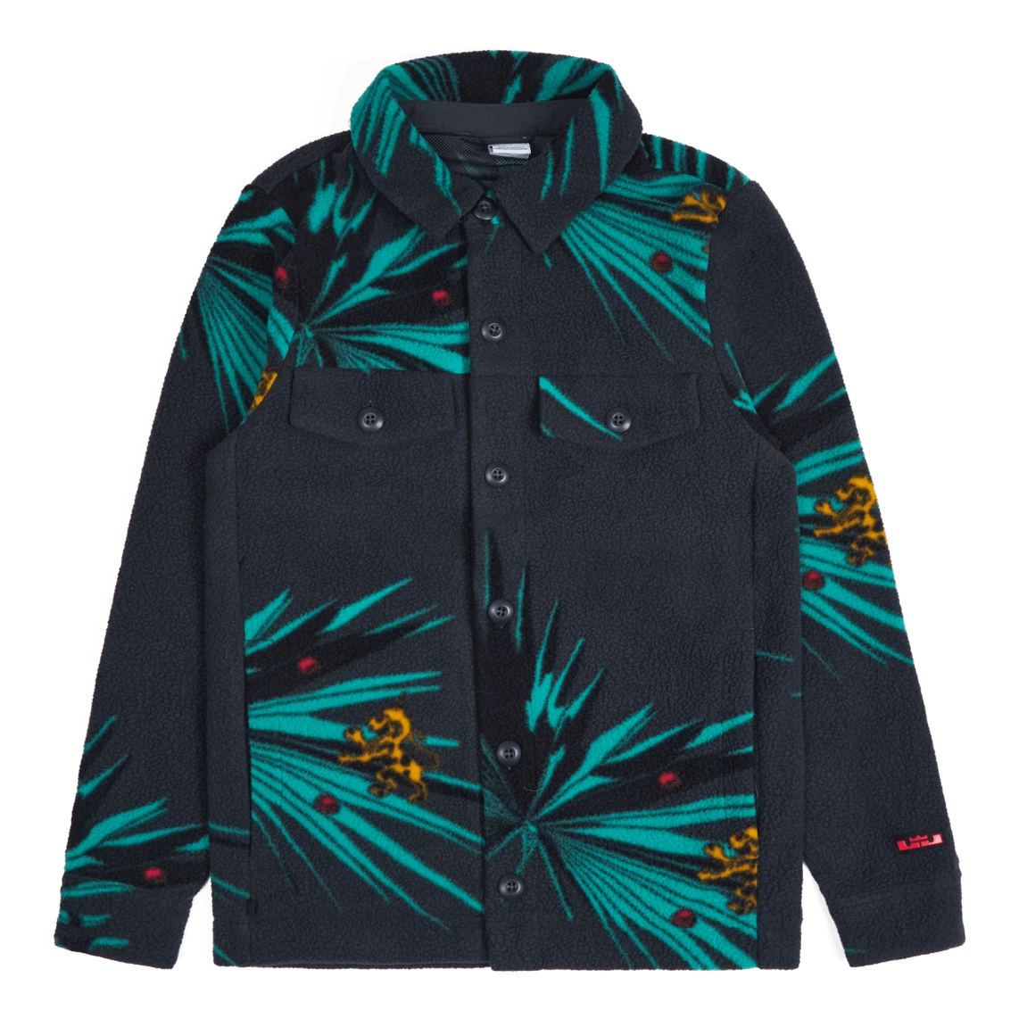 Nike LeBron Sherpa Botton-up 3 Nike LeBron Sherpa Botton-up