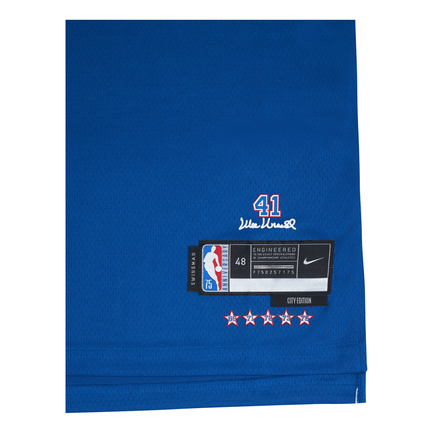 Nike Wizards City Edition Jersey 21 Team 6 Nike Wizards City Edition Jersey 21 Team - Bild 4