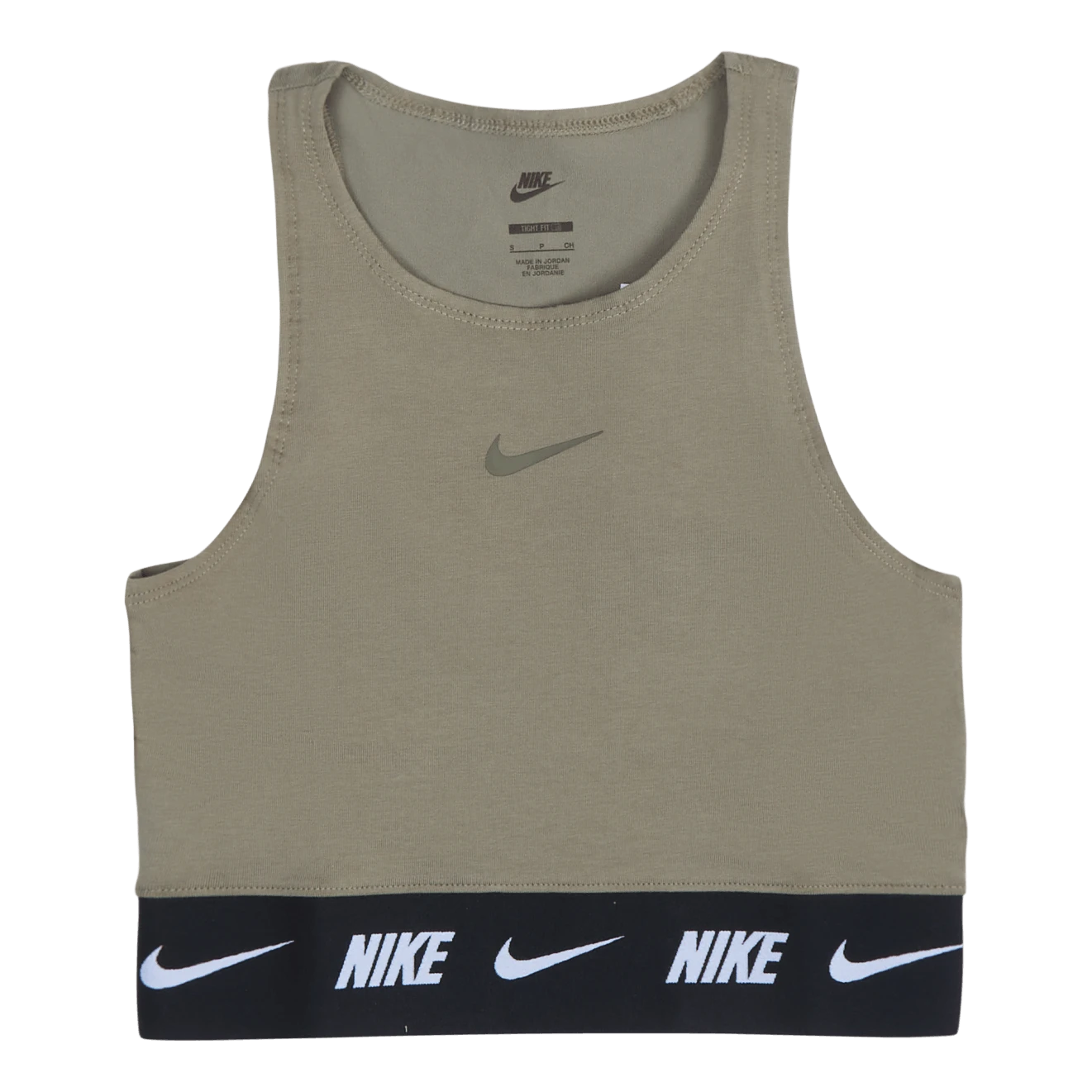 Nike Women's NSW Crop Tape Top 3 Nike Women's NSW Crop Tape Top
