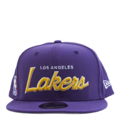 NEW ERA LA Lakers NBA Script Up 9FIFTY -SoleStory Butik 60649 03 005 eb0d85bb 608e 4801 bc6d a892dc83137b