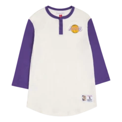 Mitchell & Ness Lakers Icon Henley