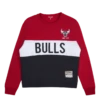 Mitchell & Ness Women's Bulls Color Block Crew 2.0 -SoleStory Butik 60661 24 001