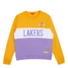 Mitchell & Ness Women's Lakers Color Block Crew 2.0 -SoleStory Butik 60661 25 001
