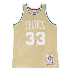 Mitchell & Ness Celtics Nba 75th Gold Swingman Bird