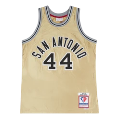 Mitchell & Ness Spurs Nba 75th Gold Swingman Gold