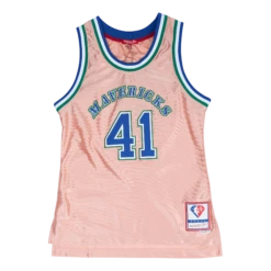 Mitchell & Ness Mavs Nba W 75th Rose Gold Swingman