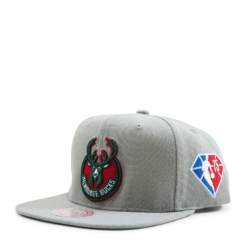 Mitchell & Ness Bucks 75th Snapback