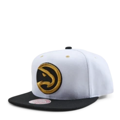 Mitchell & Ness Hawks Gold Pop Snapback