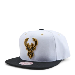 Mitchell & Ness Bucks Gold Pop Snapback