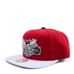 Mitchell & Ness Hornets Cardinal 2 Tone