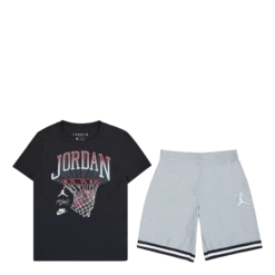 Jordan Kids Hoop Short + T-shirt Set