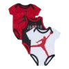 Jordan Speckled Air Jumbled 3-pk Bodysuits -SoleStory Butik 60674 85 002