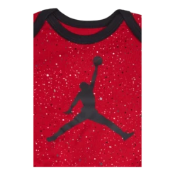 Jordan Speckled Air Jumbled 3-pk Bodysuits -SoleStory Butik 60674 85 011