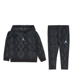 Jordan Girls' Essentials Snake Hoodies + Tights