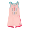 Jordan Big Kids Girls Bff Romper