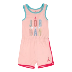 Jordan Big Kids Girls Bff Romper