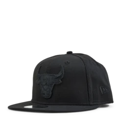NEW ERA Bulls NBA Black On Black 9FIFTY