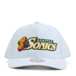 Mitchell & Ness Supersonics Oh Word Pro Snapback HWC -SoleStory Butik 60750 10 004