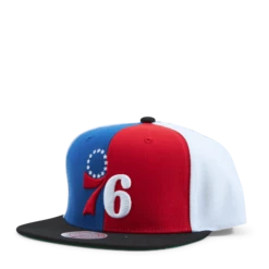 Mitchell & Ness 76ers Team Era Pinwheel Snapback