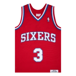 Mitchell & Ness 76ers Swingman Jersey 2002 Iverson -SoleStory Butik 60751 33 003