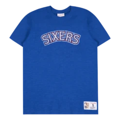 Mitchell & Ness 76ers Legendary Slub Ss Tee Slub