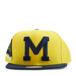 Mitchell & Ness Jumbotron Snapback Ncaa Yellow/ -SoleStory Butik 60752 08 004