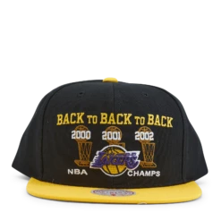 Mitchell & Ness Lakers Champs Snapback 00-03 HWC -SoleStory Butik 60752 38 004