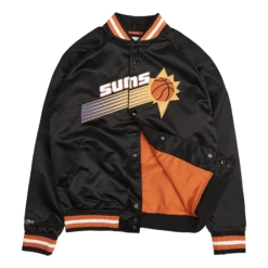 Mitchell & Ness Suns Lightweight Satin Jacket -SoleStory Butik 60787 83 006