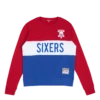Mitchell & Ness Women's 76ers Color Block Crew 2.0 -SoleStory Butik 60787 90 001