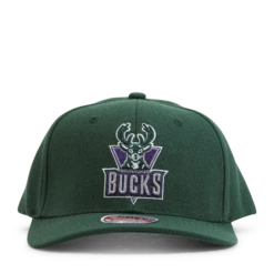 Mitchell & Ness Bucks Team Ground 2.0 Stretch Snapback HWC -SoleStory Butik 60788 53 004