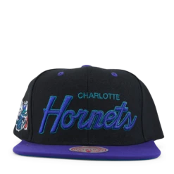 Mitchell & Ness Hornets Script Pop Snapback -SoleStory Butik 60788 74 005