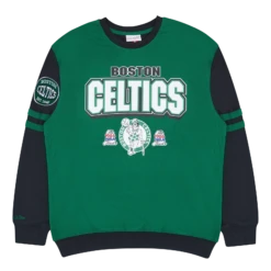 Mitchell & Ness Celtics All Over Crew 2.0 Dark
