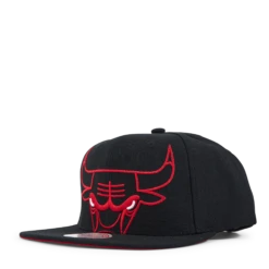 Mitchell & Ness Bulls Xl Logo Pop Snapback