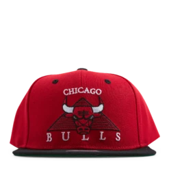 Mitchell & Ness Bulls Monument Snapback -SoleStory Butik 60790 99 005