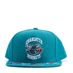Mitchell & Ness Hornets Front Face Snapback HWC -SoleStory Butik 60791 11 004