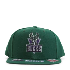 Mitchell & Ness Bucks Front Face Snapback HWC 9 Mitchell & Ness Bucks Front Face Snapback HWC -SoleStory Butik 60791 13 004