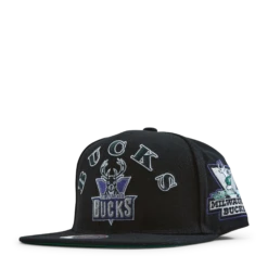 Mitchell & Ness Bucks My Squad Snapback HWC
