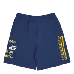 Mitchell & Ness Michigan Team Origins Fleece Short