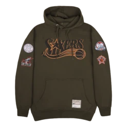 Mitchell & Ness 76ers Script Flight Hoodie