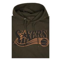Mitchell & Ness 76ers Script Flight Hoodie 8 Mitchell & Ness 76ers Script Flight Hoodie -SoleStory Butik 60892 75 003