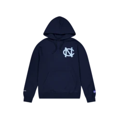 Mitchell & Ness UNC Large Left Chest Logo Hoodie