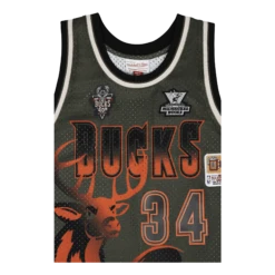 Mitchell & Ness Bucks Flight Swingman Jersey - Ray Allen 8 Mitchell & Ness Bucks Flight Swingman Jersey - Ray Allen -SoleStory Butik 60892 86 005