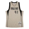 Mitchell & Ness Mavs Khaki Swingman Jersey