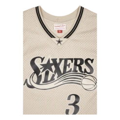 Mitchell & Ness 76ers Khaki Swingman Jersey -SoleStory Butik 60892 95 003