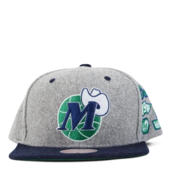Mitchell & Ness Mavs Melton Patch Snapback HWC -SoleStory Butik 60893 17 005